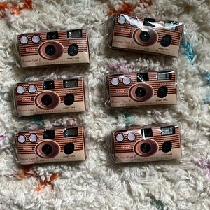 Set of 6 Disposable Cameras 📸